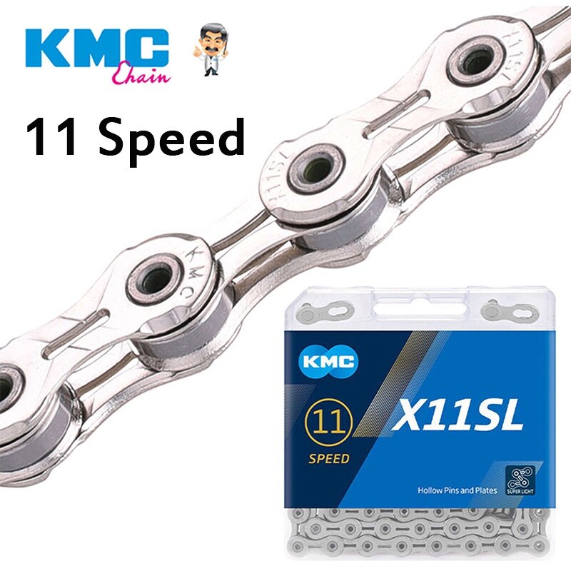 Kmc xích 11 tốc độ 118 xích x11sl xích xe đạp x10sl 116 xích 10 tốc độ với hộp chính hãng liên kết nhanh