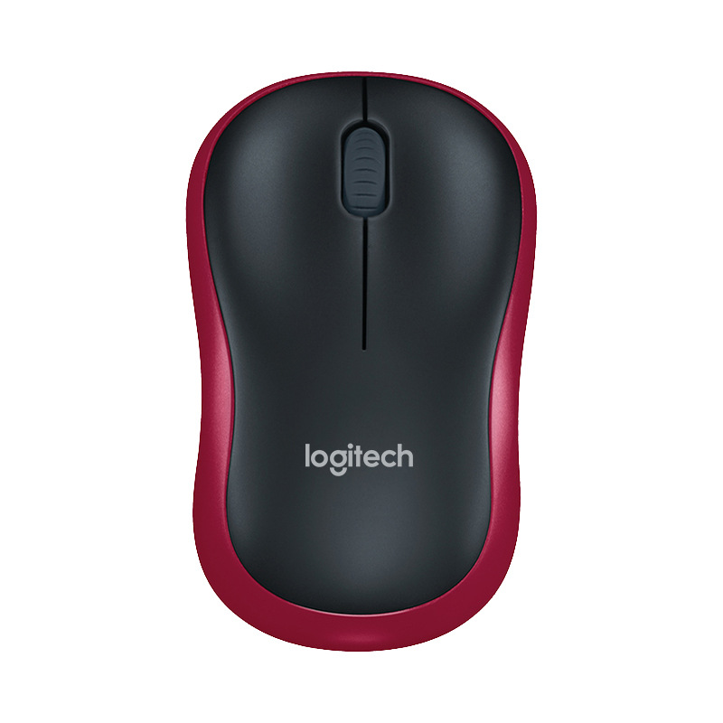 Logitech chuột m186 chuột quang công thái học 2.4ghz usb 1000dpi không dây chuột quang điện tử cả hai tay cho văn phòng máy tính xách tay gia đình