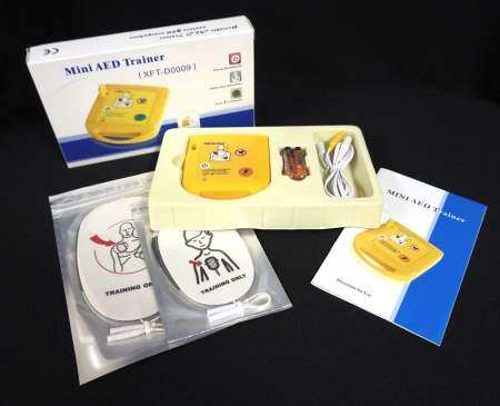 Mini Aed Trainer XFT-D0009 First Aid Training Device Defibrillator English Voice Prompt