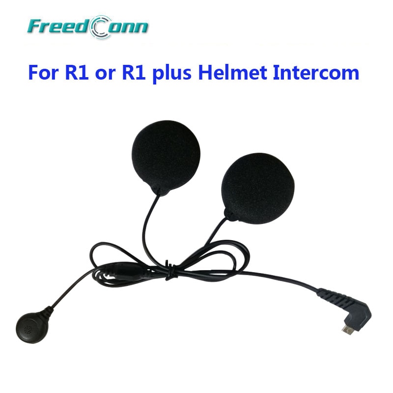 Mềm Tai nghe Mi-crô cho freedconn R1/r1plus Mũ bảo hiểm xe máy intercom hệ thống điện thoại nội bộ BT bao kín mặt và intergras Mũ bảo hiểm
