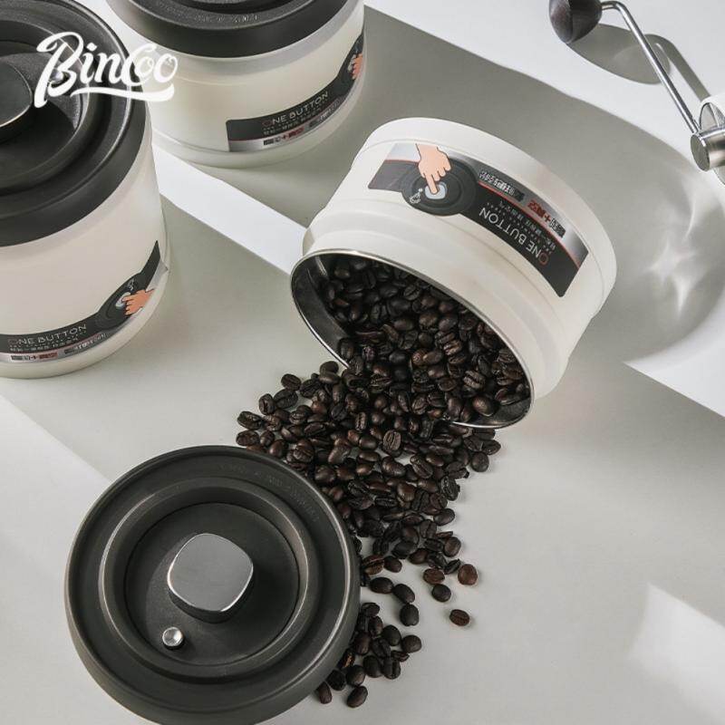 Nhà bếp lưu trữ tổ chức Lưu trữ Canister lon thực phẩm thép kín cà phê đậu Jar niêm phong chân không subscription63dfgd3fh