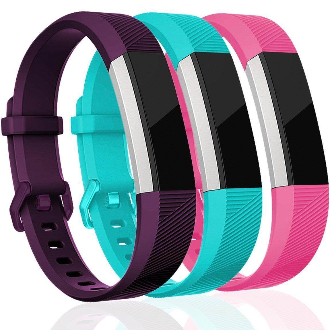 3 Dây Đeo Dây Đeo Fitbit Alta HR Và Fitbit Alta Dây Đeo Cổ Tay Phụ Kiện Thể Thao Thay Thế Có Khóa Kim Loại Thiết Bị Theo Dõi Sức Khỏe Fitbit Alta HR/Alta/Ace