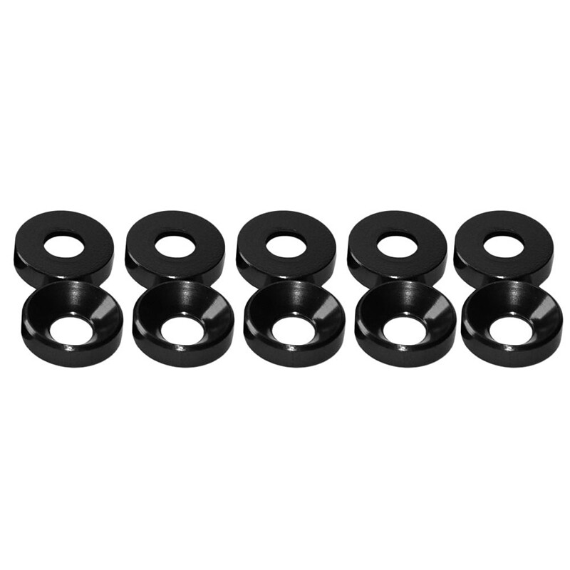 Bu lông đầu chìm anodized m3 hợp kim nhôm mới, vòng đệm gasket