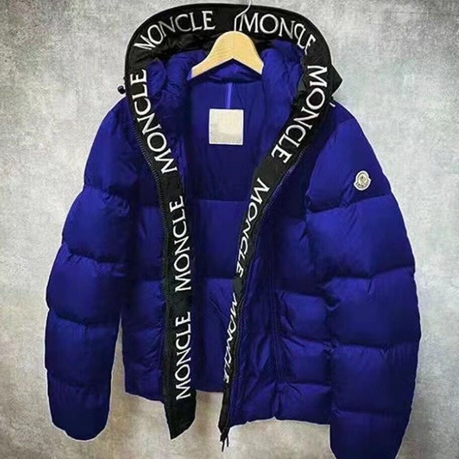 Monclerˉ mùa đông dày thêu công nghệ chất lượng cao xuống Bông Áo khoác cho nam giới và phụ nữ cùng một phong cách vài bông Áo khoác