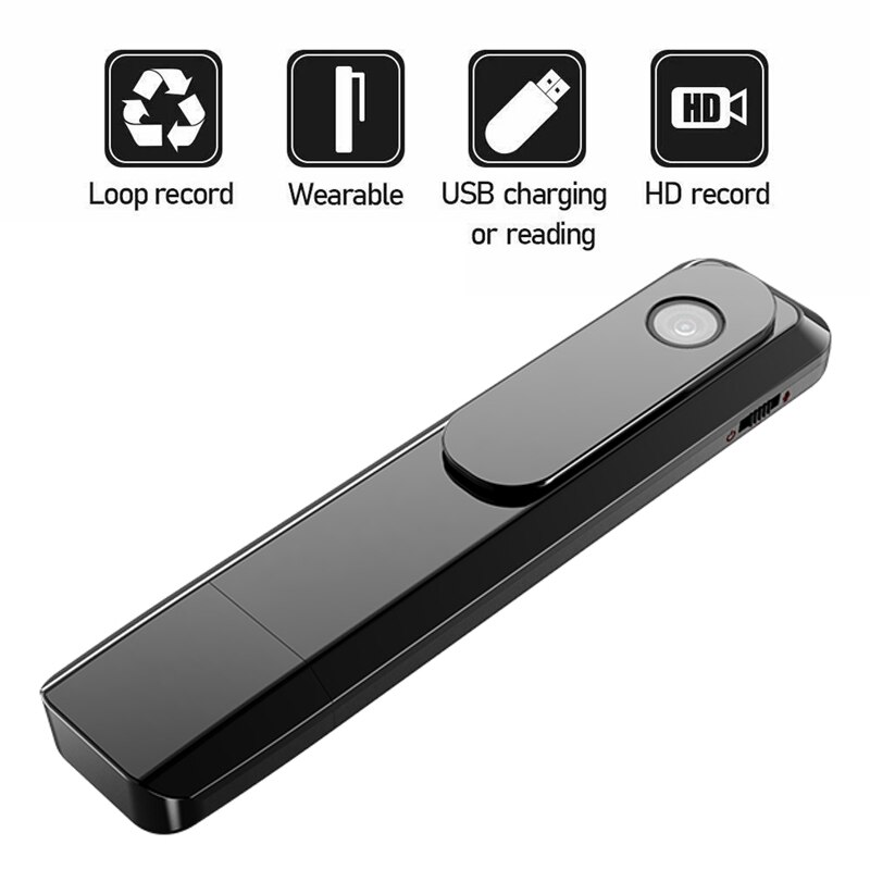 Full HD 1080P M1 Mini Camera Wearable Body Pen Cam Digital Small Sport DV Micro Camcorder Video Recorder Night Vision USB Pulg
