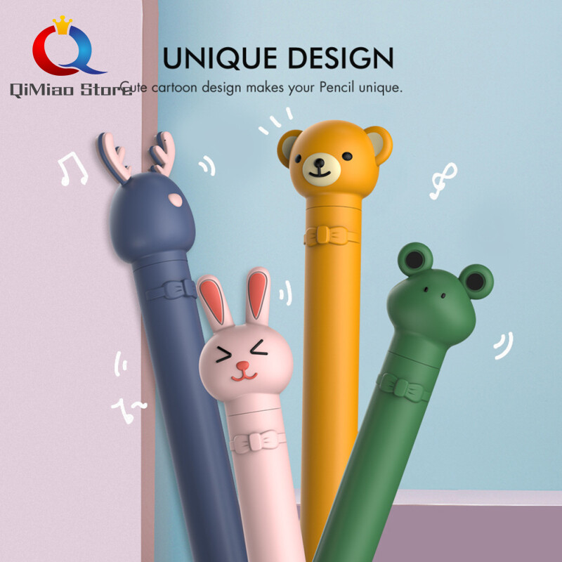 Capacitor Pen Case Cute Cartoon Soft Silicone Protective Cover Compatible For Ipencil 1st 2nd Generation