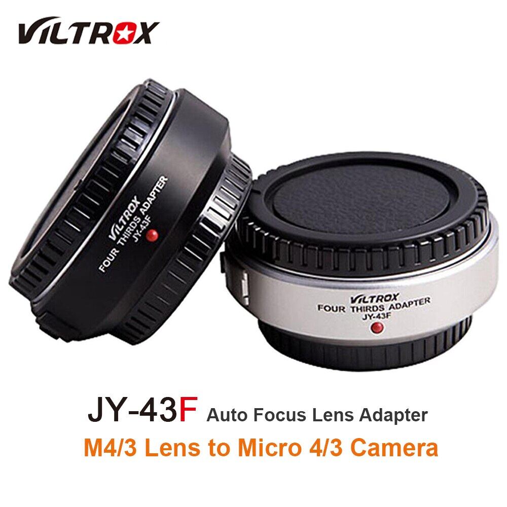 Viltrox JY-43F M4 3 Lens To Micro 4 3 Auto Focus Camera Adapter Mount For
