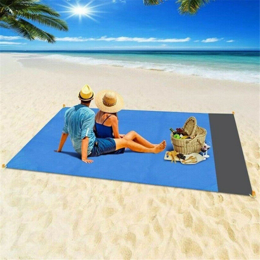 Beach Mat Picnic Blanket Outdoor, Large 210 X 200cm Waterproof