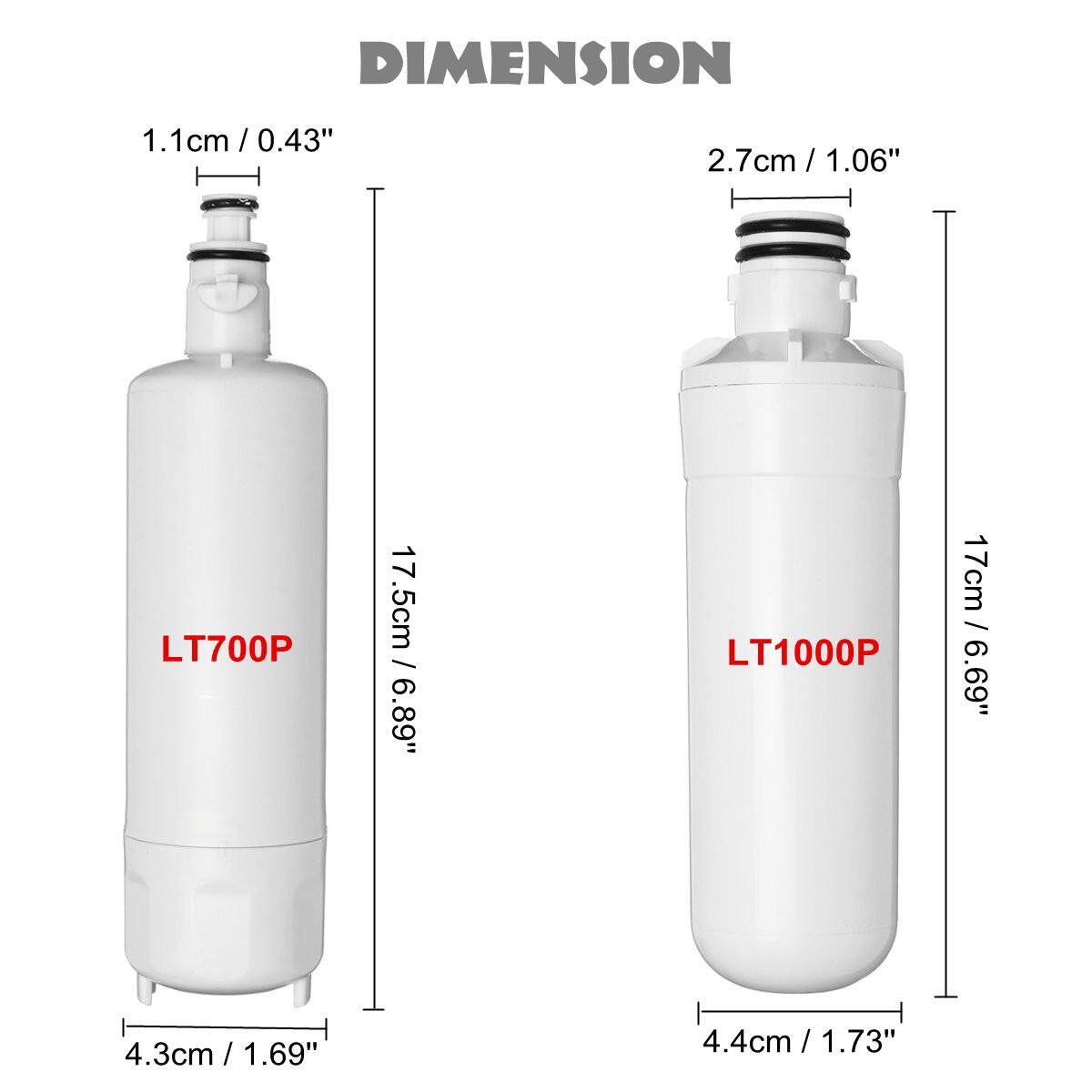 Generic Refrigerator Fridge Water Filter Purify Replacement Cartridge