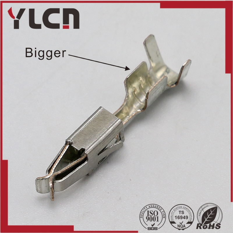 【✆HOT】 kai po wu Miễn phí vận chuyển xe splices 185026-1 đầu bắt dây thiết bị đầu cuối uốn