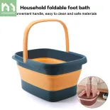 Homenhome Folding High-Capacity Massage Foot Bath Tub Basin