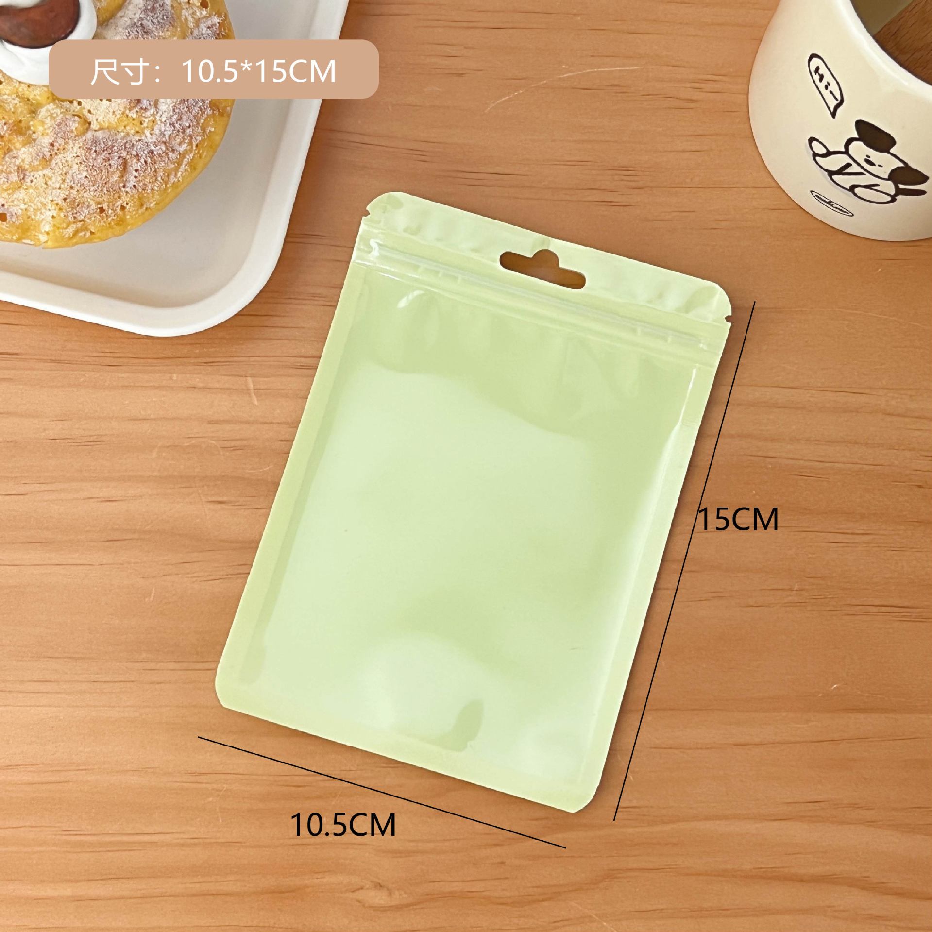 [FREESHIP] Túi Zip Nhựa Màu Pastel Đựng Card Quà Tặng Bánh Kẹo Đa Năng Tiện Lợi văn phòng phẩm
