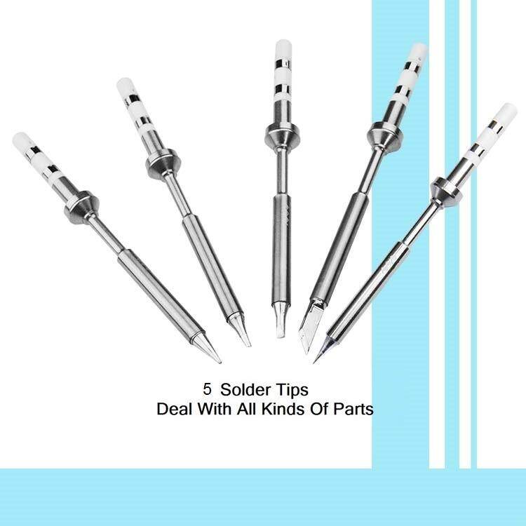 Generic Replacement Solder Tip Head Tool For TS100 Digital LCD Iron BC2 ...