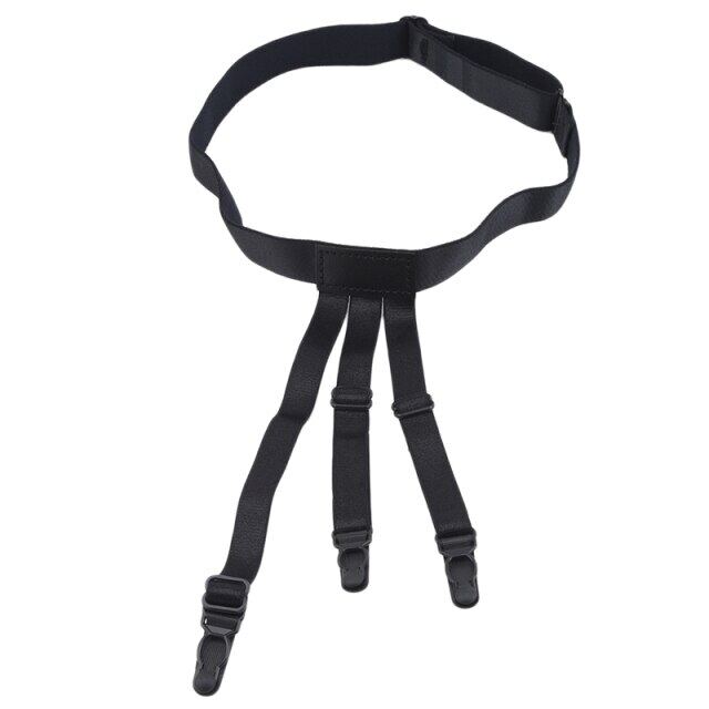 ปรับเหยียดขาเสื้อ Holders Garters ชายเสื้อป้องกันคลิปเสื้อผ้าลื่น Duckbill Clamps ริ้วรอยบุรุษ