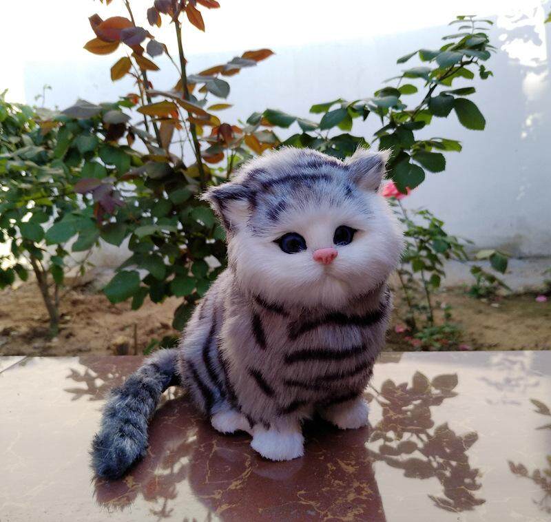 Generic Lifelike Cat Animals Models Stuffed Plush Toy Persian Cat Dolls