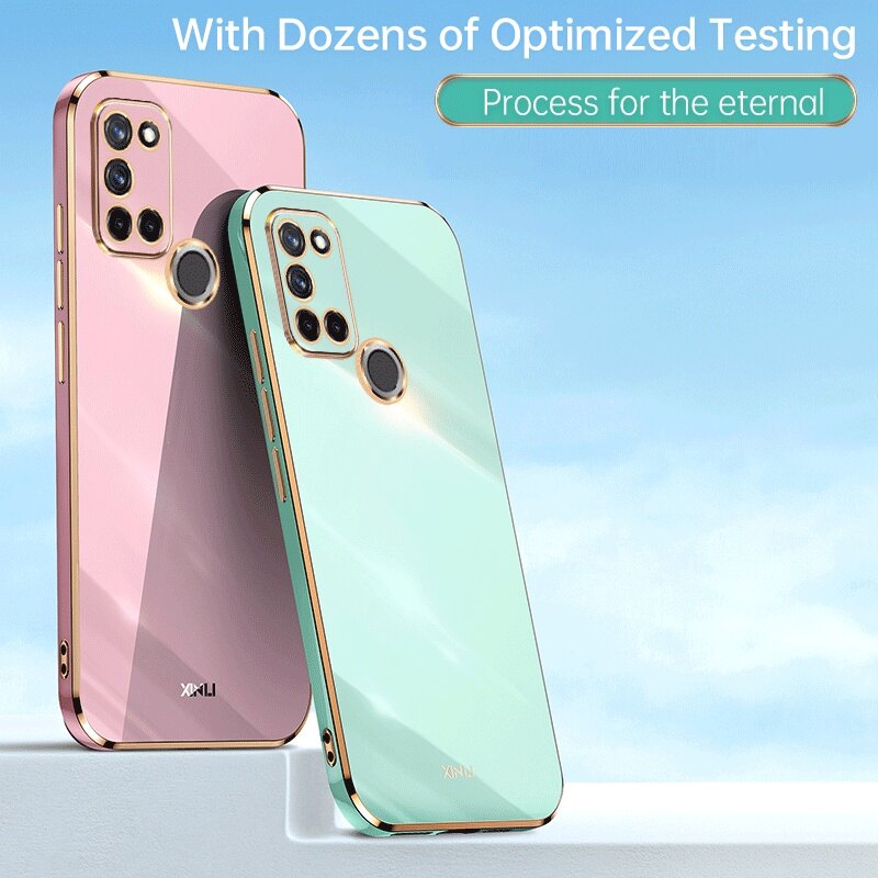 Ốp lưng realme c17 ốp lưng mạ điện silicon mềm chống sốc ốp điện thoại realme c17 c 17