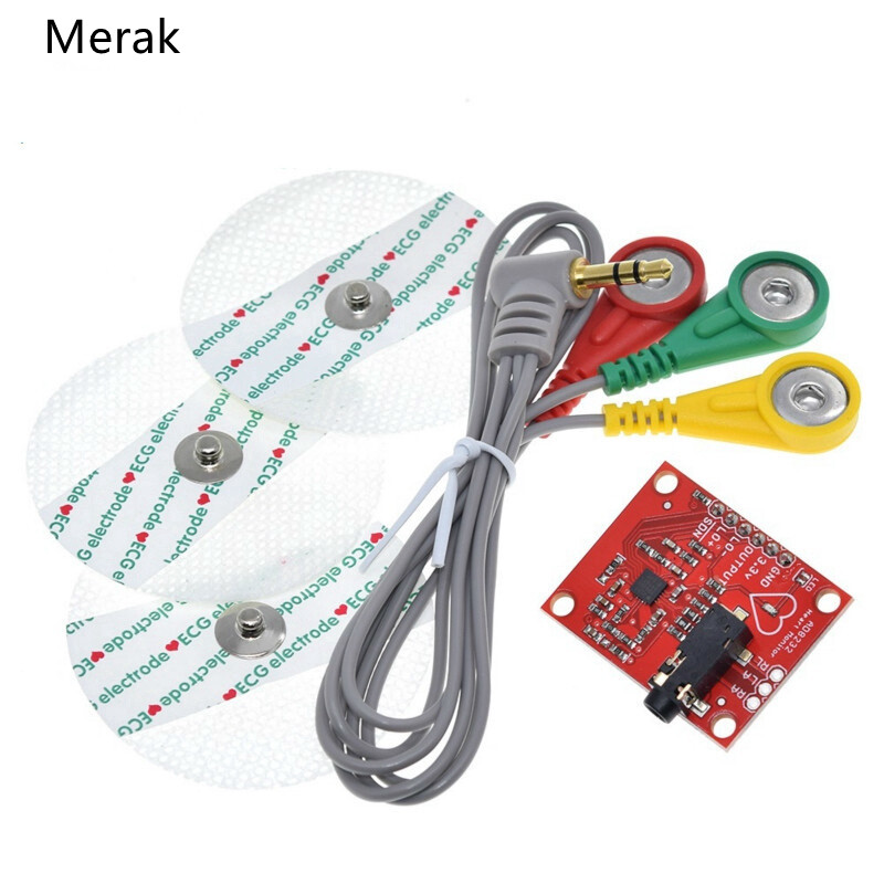 Mô Đun Ecg AD8232 Bộ Mô Đun Cảm Biến Theo Dõi Nhịp Tim Ecg Đo Nhịp Tim