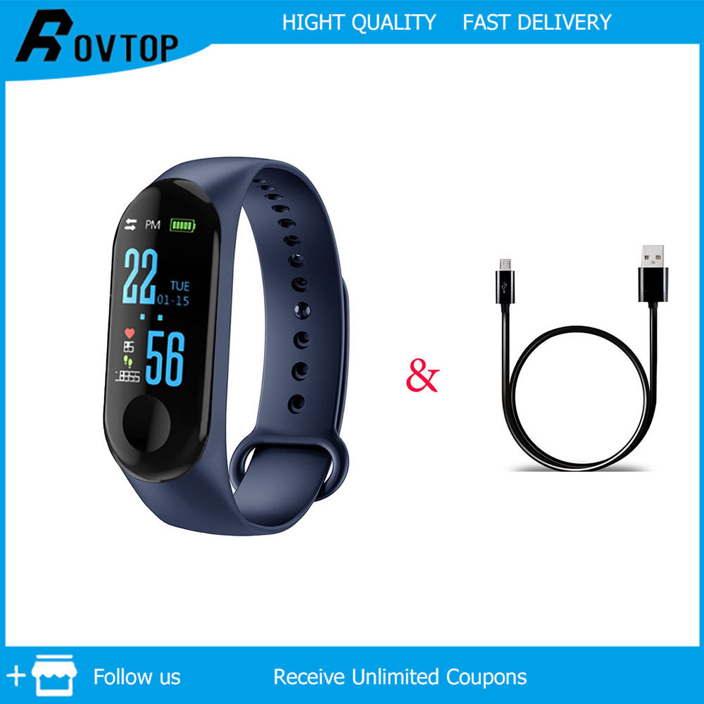 Rovtop M3 Pro Smart Wristband Heart Rate Activity Fitness Smart Band M3Pro