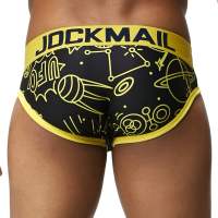 JOCKMAIL printing Men Underwear Sexy Men Briefs Breathable Male Panties Underpants Briefs Underwear Panties Briefs Men Underpants Slip Jockstrap Underwear Man Brief Lingerie