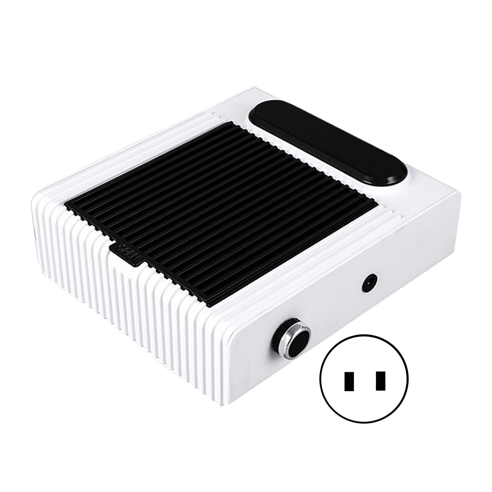 Nail Dust Collector 80W High Power Adjustable Low Noise Cycling Filtration Removable Filter Electric Manicure Vacuum Cleaner Extractor Fan Nail Supplies ราคา 809 บาท*ส่งฟรี