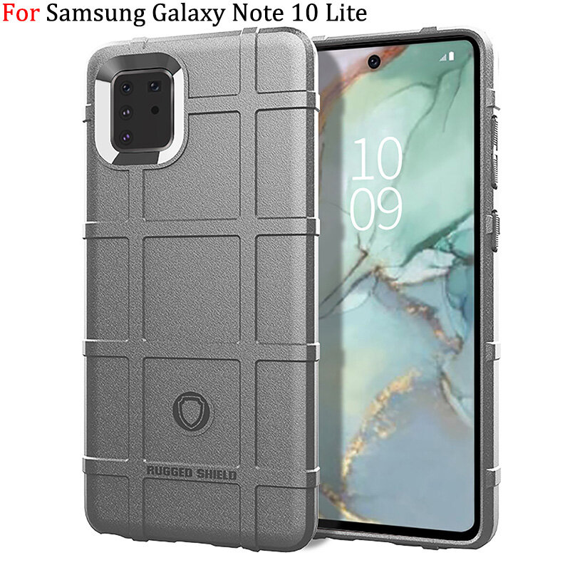 Ốp lưng bảo vệ chắc chắn ốp điện thoại tpu mềm cho samsung galaxy note 10 lite vỏ điện thoại bảo vệ toàn thân 360 ° vỏ chống trượt