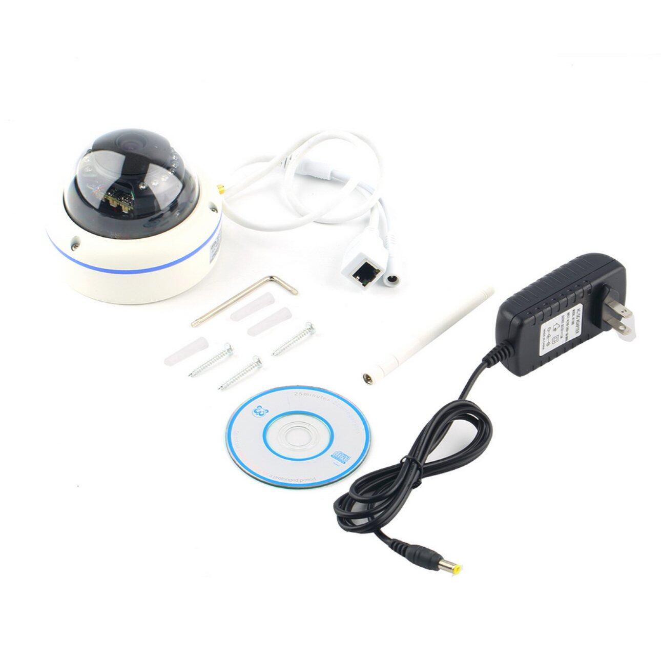 Hệ thống camera an ninh kavass p2p 2.0mp không dây ip 720p hệ thống cctv nvr