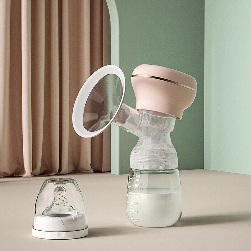 ZZOOI Electric Breast Pump for Hands Release Milk Suction Machine Backflow