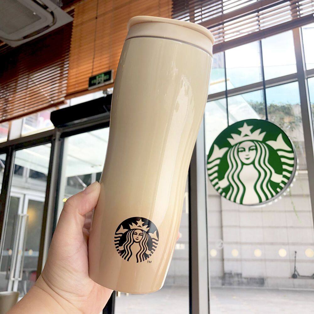 Startbuck cửa hàng chính thức Starbuck Cốc cách nhiệt Starbuck cốc nước phiên bản giới hạn Cốc cách nhiệt cốc cà phê cốc inox dung tích lớn đi kèm với Gradient cổ điển cốc nước