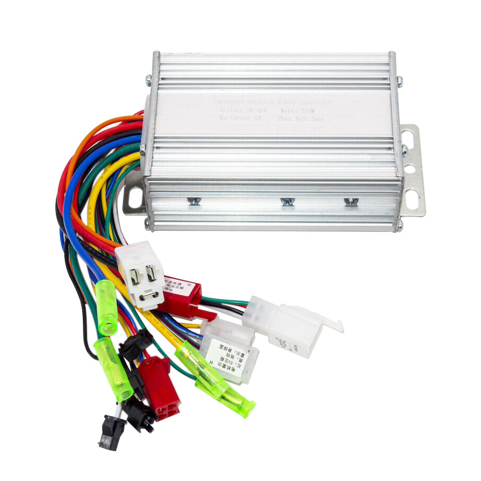 Bộ điều khiển tốc độ động cơ 36v/48v 350w hộp điều khiển động cơ dòng điện trực tiếp không chổi than cho xe đạp điện