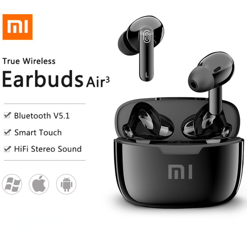 Xiaomi tai nghe bluetooth không dây ari³ ture tai nghe bluetooth 5.1 có micrô tai nghe thể thao tws điều khiển cảm ứng tai nghe không dây
