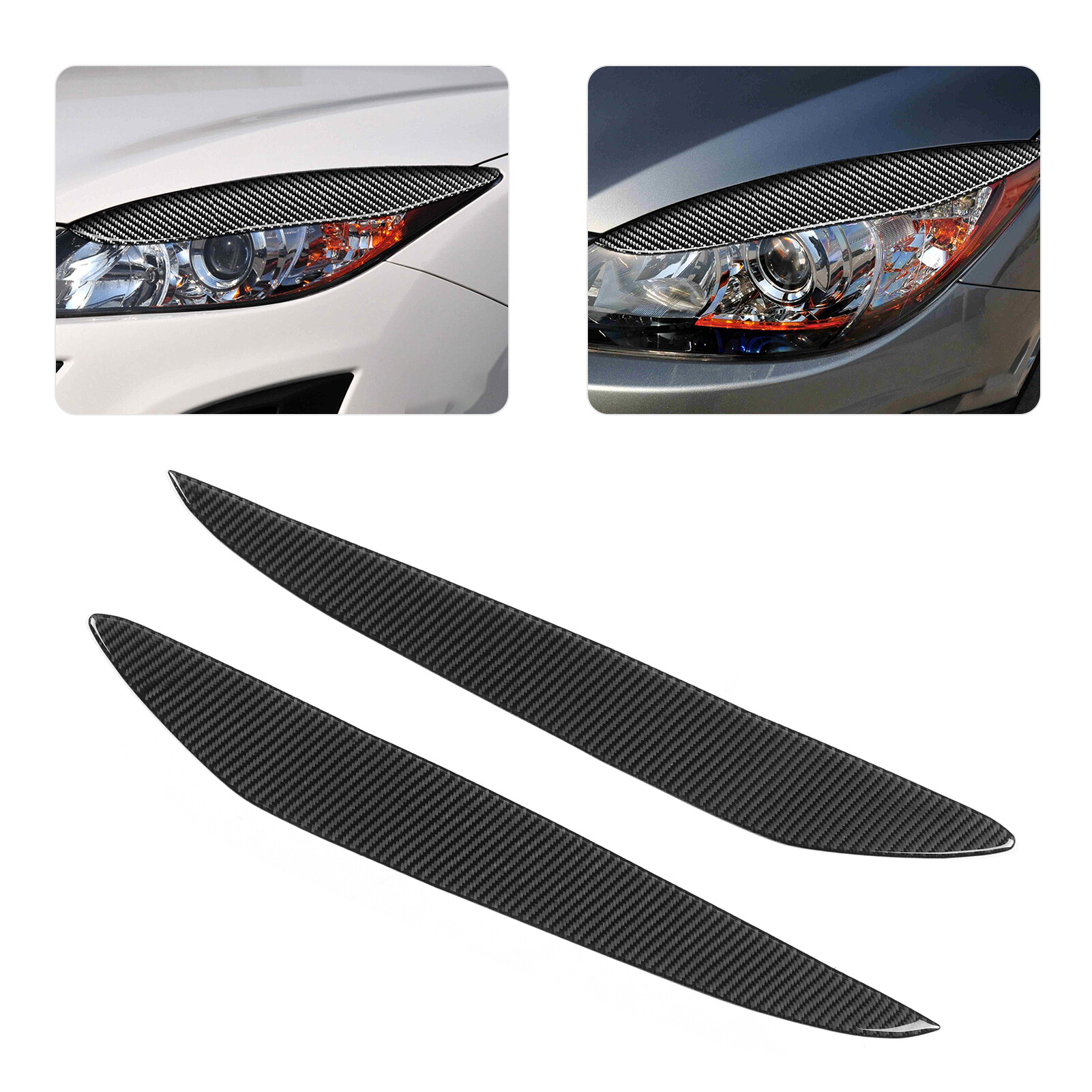 Lông mày đèn pha đèn pha mí mắt lông mày bìa lông mày đèn pha mí mắt bìa đèn pha bìa cho mazda 3 2010 ‑ 2013