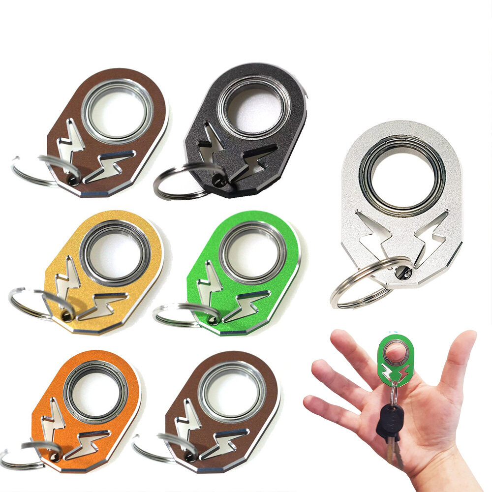 Boredom Keychain Party Fidget Toys Gift Antistress Finger Key Ring