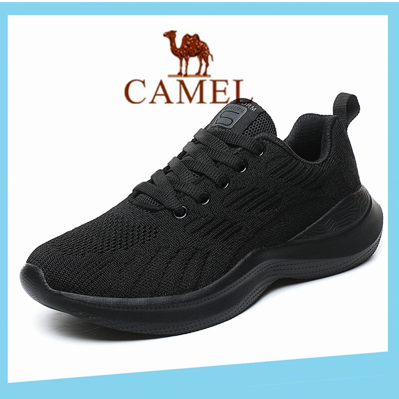 Camel giày nữ giày thể thao Giày thể thao nữ Đôi giầy đen 40 41
