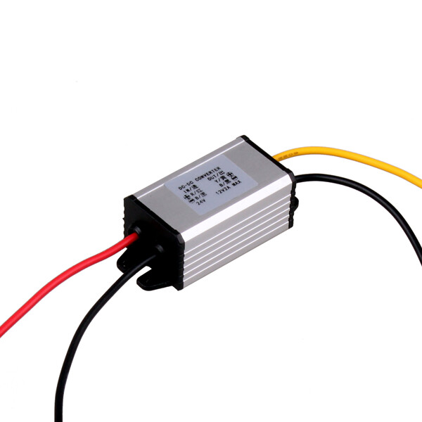 Bộ Điều Chỉnh Bước Xuống Tự Động DC 24V Sang DC 12V Bộ Chuyển Đổi Biến Tần Nguồn Camera Giám Sát Xe Tải Xe Tải Thuyền Cho Xe Ô Tô 2A 24W / 5A 60W