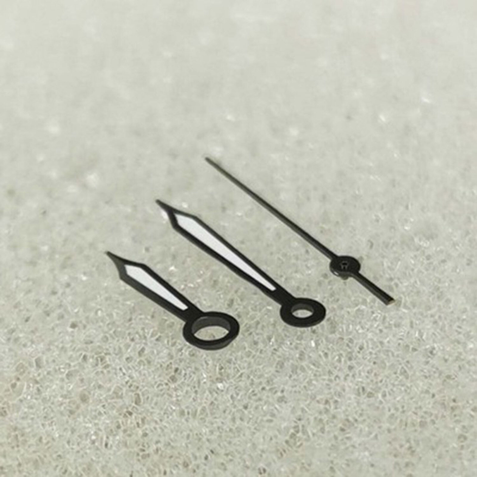 Bộ tay đồng hồ dạ quang màu xanh lá viền đen đồng hồ đeo tay phụ tùng thay thế cho máy nh35/36/4r/7s nhật bản