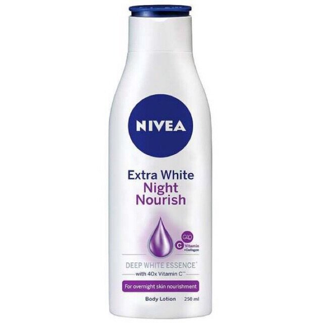 ??Sữa dưỡng thể Nivea Extra White Night Nourish - 200ml