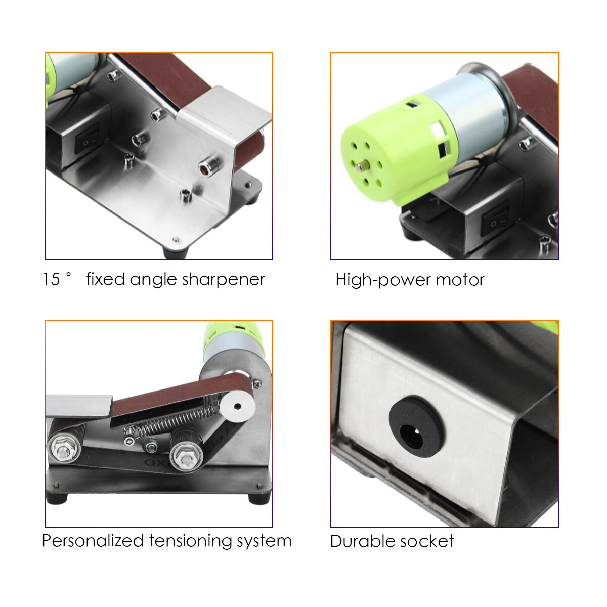 Generic DIY Polishing Machine Grinding BenchElectric Belt Sander