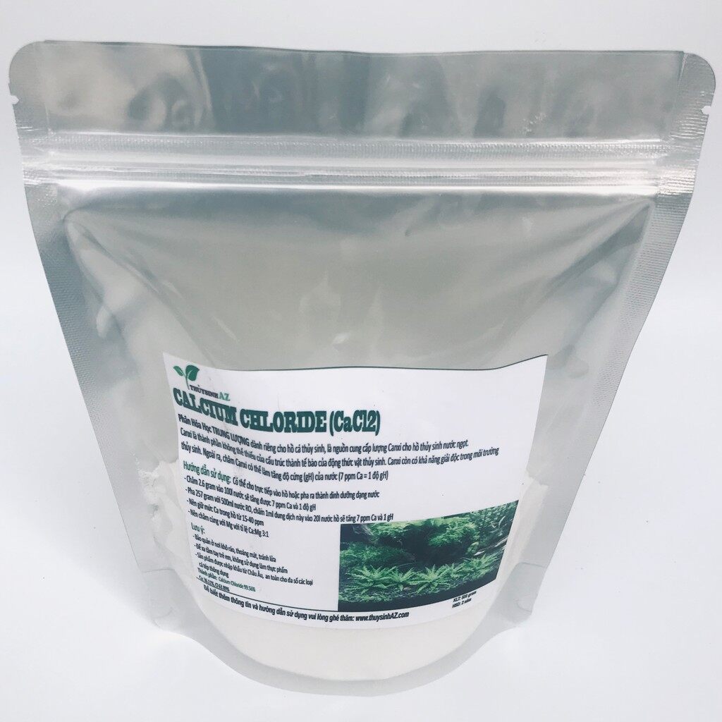 Phân hóa học cacl2 calcium chloride 500 gram