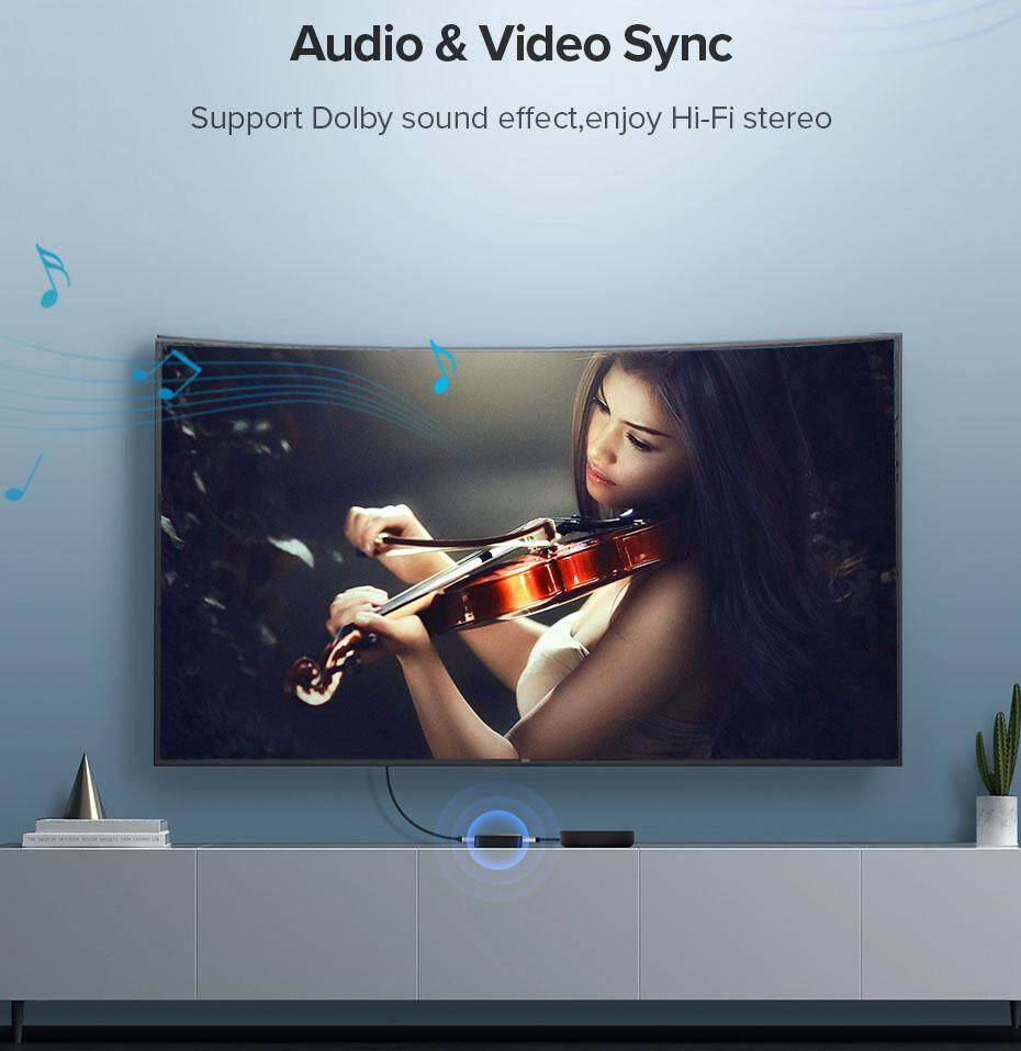 Ugreen Bi-Directional HDMI Switch 4K switcher 4 <strong>NOTE:</strong> 2 monitors CANNOT display simultaneously. --- The total length of HDMI cable should be less than 5M at 4K resolution, and less than 15M at 1080P. --- The product does not support automatic signal detection , and channel 1 is selected by default after power-on. --- The product itself does not include HDMI cables --- If the HDMI switcher does not work,please check your input device whether with external power,the use of the connection wire is consistent with the requirements of the standard wire.