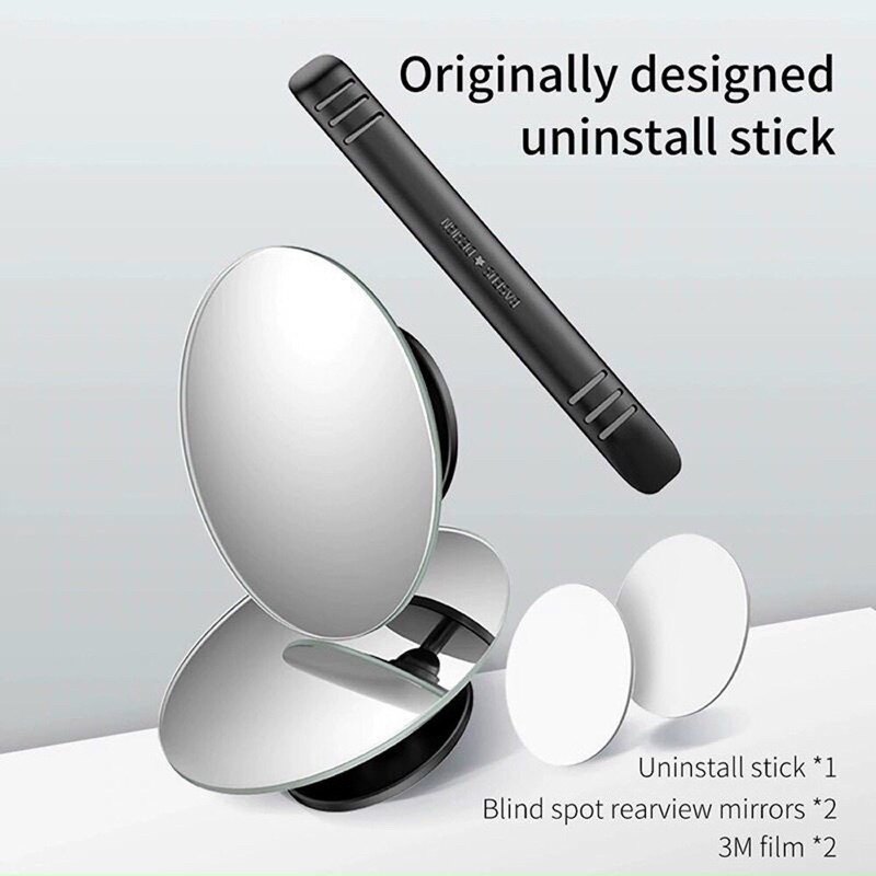 Gương cầu lồi chống điểm mù mở rộng góc nhìn Baseus LV-466