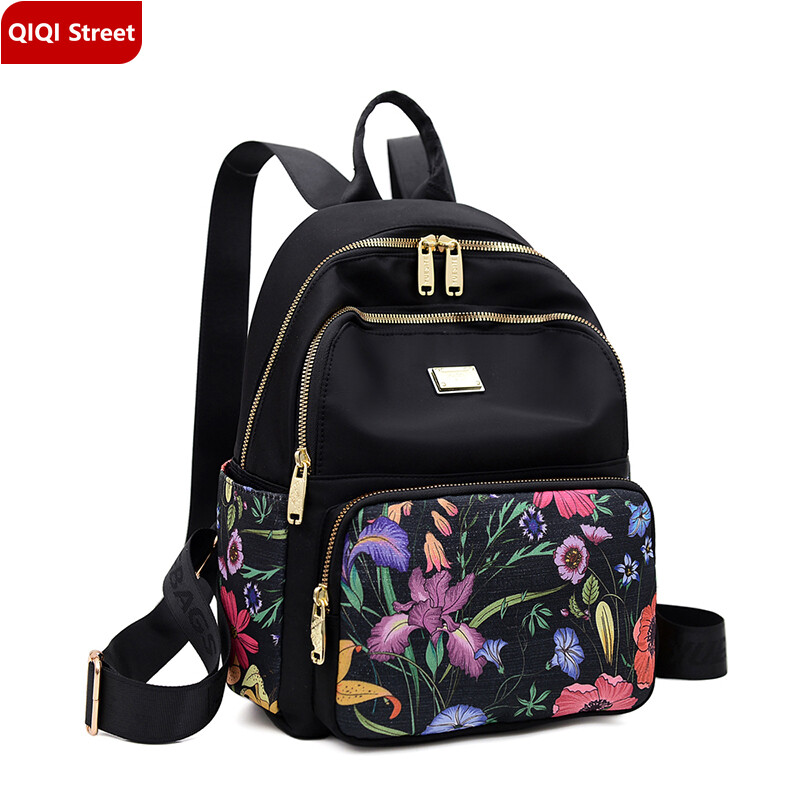 Ba lô lớn, túi vải oxford, ba lô nhỏ in hình thời trang thường ngày, túi cho mẹ phù hợp mọi kiểu hàn quốc, ba lô nylon, ba lô nữ