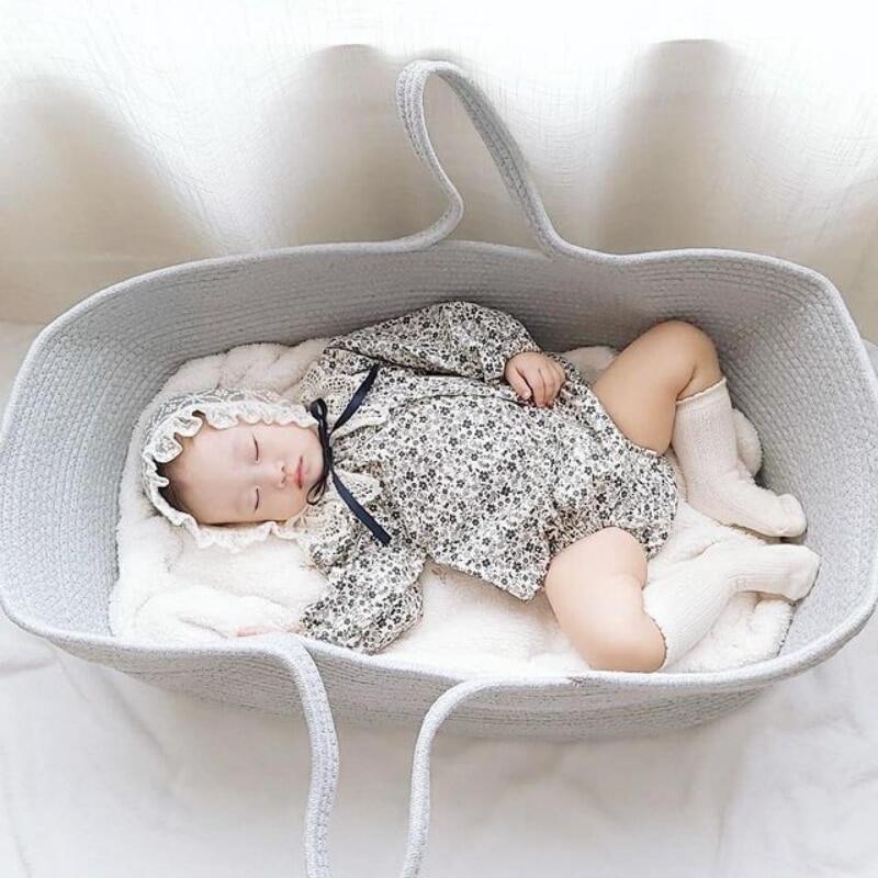 Babynest ngủ giường cũi trẻ sơ sinh tổ travelportable bông dây bassinet