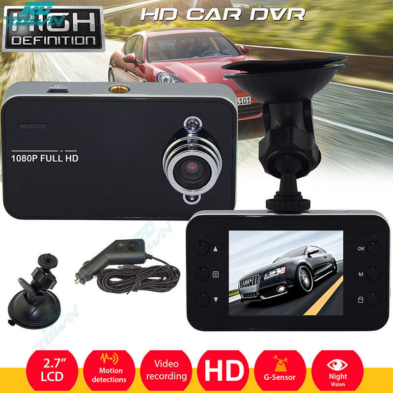 2023NEW K6000 Hd 1080p Driving Recorder With Lamp Night Vision Car