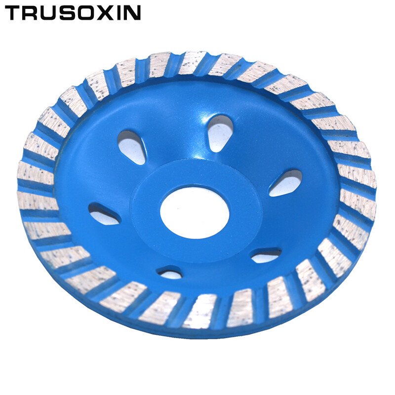 Cốc turbo phân đoạn 100mm đĩa mài cốc mài hình bát dụng cụ gốm đá granit bê tông