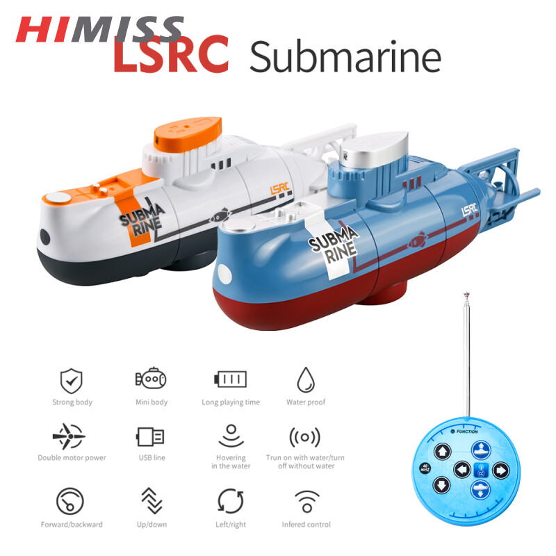 Himiss toy đồ chơi trẻ em điều khiển từ xa tàu ngầm điều khiển từ xa đồ chơi bể cá lặn tàu ngầm mô phỏng điều khiển từ xa mini