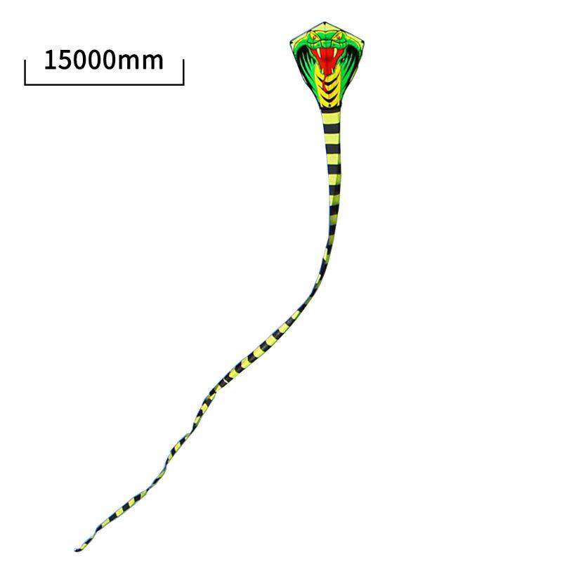 8M/26.25ft 15M/49.21ft Phim Hoạt Hình Mamba Rắn Diều FRP Rod Bay Thể Thao Bãi Biển Kitesurf Quà Tặng Cho Bé Gia Đình Thể Thao Ngoài Trời Hoạt Động