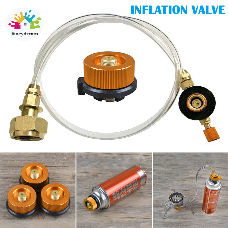 Bộ phụ kiện van/dây bình gas tiện dụng khi du lịch【Hàng Có Sẵn】【Quà Tặng Miễn Phí】- Hàng quốc tế lưu ý thời gian giao hàng dự kiến - INTL