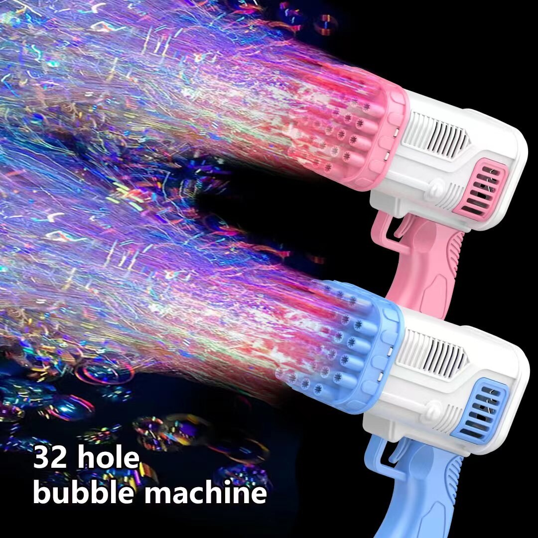 Nóng iijkklbmw 688 máquina de burbujas eléctrica de 32 agujeros Para ni os