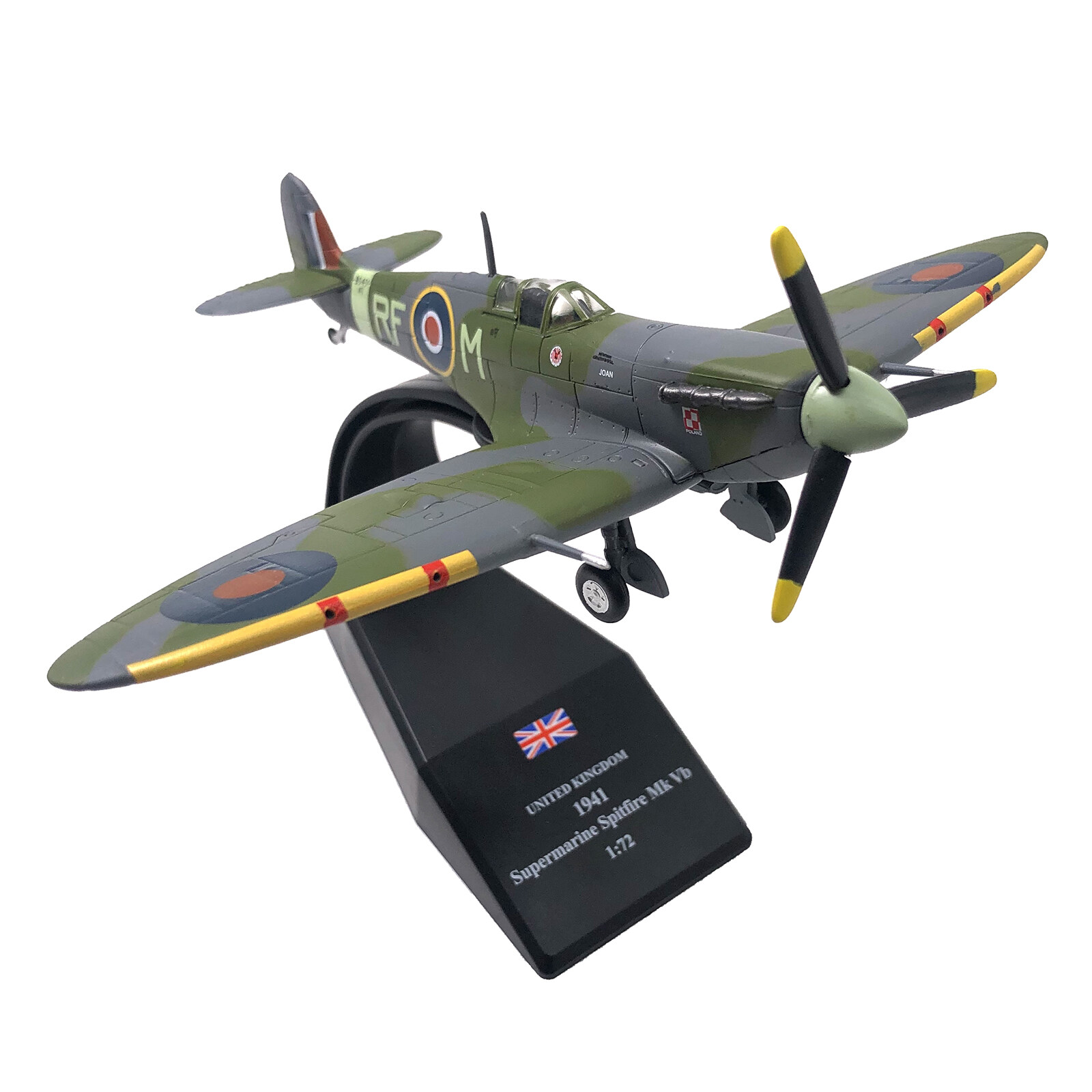 toy spitfire airplane