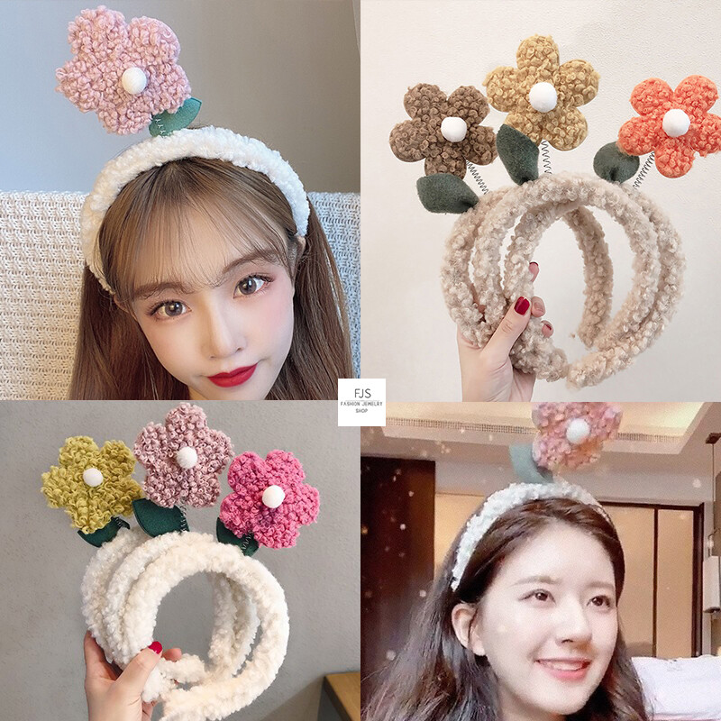 MIAOYA Phim Hoạt Hình Hoa Nhỏ Dễ Thương Ban Nhạc Tóc Nữ Sang Trọng Băng Đô INS Phụ Kiện Tóc Nóng